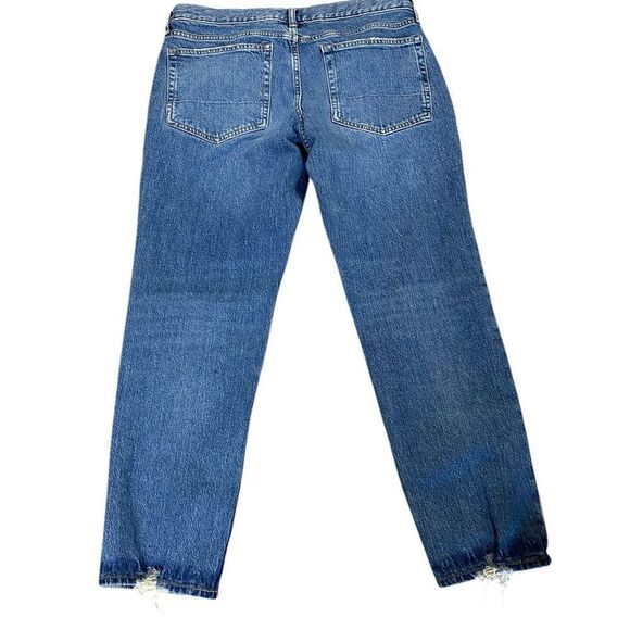 Free Assembly 36 x 30 Straight jeans with patch mid rise - Picture 3 of 4